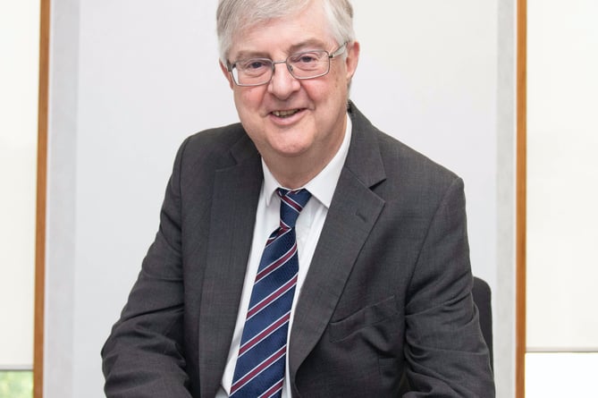 Headshot of first minister of Wales Mark Drakeford