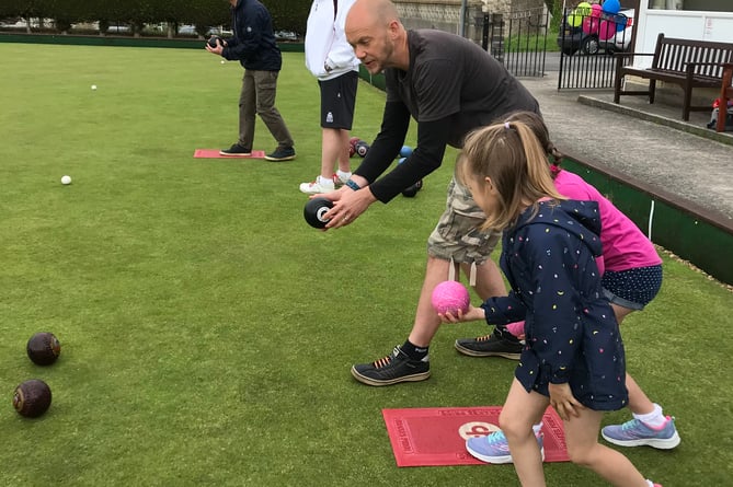 Purnell Bowls held an open day, well attended by friends and family.