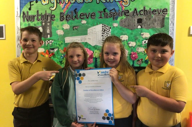 Raglan church in Wales primary school