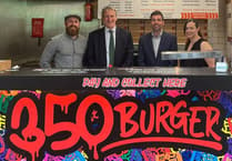 Win £50 to spend at 350 Burger at The Shed in Bordon