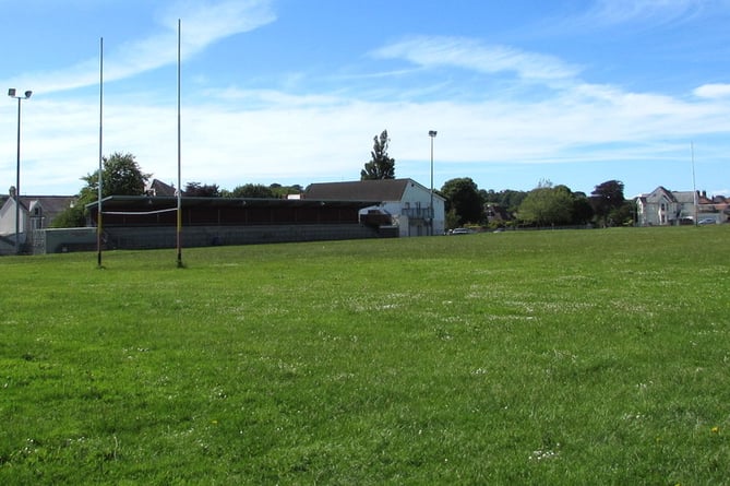 King George V playing field cardigan