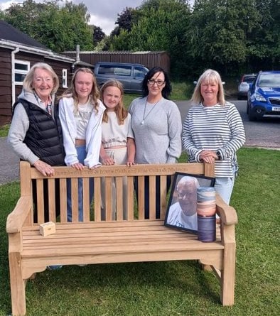 Memorial bench