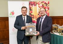 Cider makers thank oneof the Magnifcent Seven' MPs