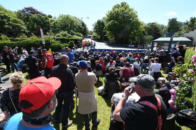 The 2022 Superbike TT race - atmosphere at Union Mills