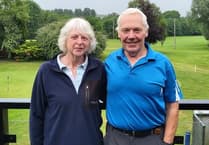 Great win for Di and Gerry at Downes Crediton Golf Club
