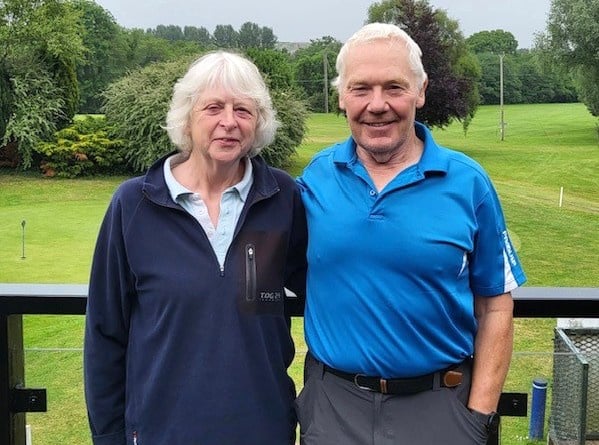 Di Botterill and Gerry Hodder were the winners of the Cynthia King Robinson Bowl at Downes Crediton Golf Club.
