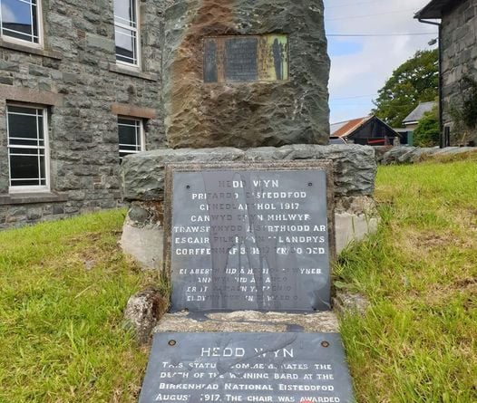 The Hedd Wyn memorial has been vandalised again