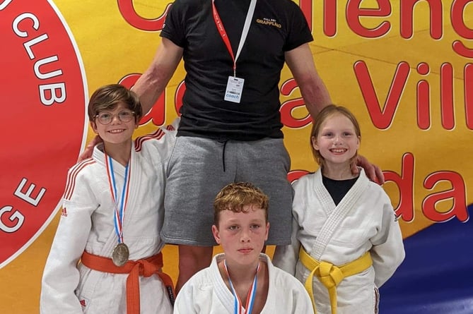 Three athletes from Full Fat Grappling, Judo and Jiu-jitsu club in Westfield Radstock, competed in Luxembourg at the Championships. 
