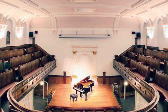 MOMA have made their piano, in The Tabernacle auditorium, available for piano players of all abilities to rehearse, experiment, and get used to playing on stage “without the pressure of a large audience”