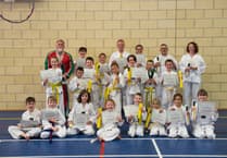 Tae Kwon Do students kick on with gradings