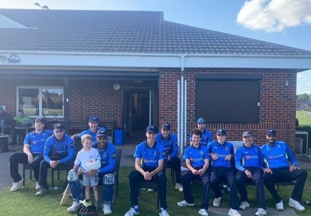The delighted Alton team after their hard-fought victory