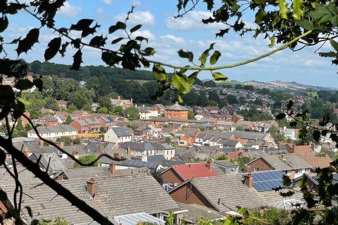 Some houses in Crediton could be affected if a second home tax is introduced.  Photo: Alan Quick
