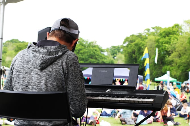 The view from the main stage at Chiddfest. Picture by Jason Ingold