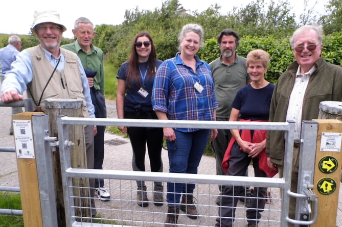 aberystwyth ramblers new gate