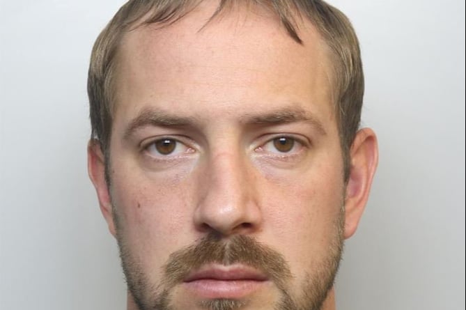 Collin Reeves in his police mugshot. See SWNS story SWBRverdict. An ex-soldier is facing life in prison after being found guilty of murdering his neighbours with a ceremonial dagger over a parking row. Former commando Collin Reeves, 34, removed the weapon from a frame and went next door. He then stabbed and killed married couple Jennifer, 33, and Stephen Chapple, 36. CCTV showed him scaling his garden fence and entering his neighbour's home and screaming "die, you f***ers, die". Reeves had accepted manslaughter but denied murder on the grounds of diminished responsibility.