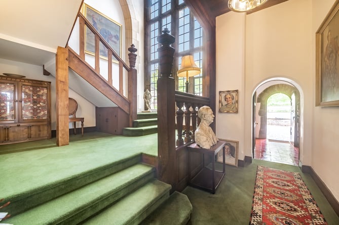 Creedy house entrance