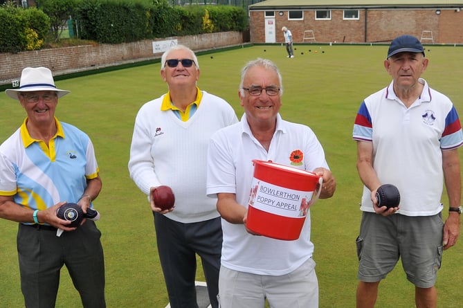 Photo: Steve Pope. MDA180622B_SP002
Marina Bowling Club, Dawlish. Richard Haywood bowlathon.