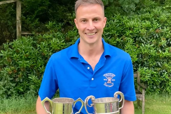 Club Champion Barry Down.