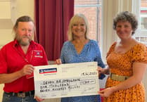 CODS present £1,700 to Devon Air Ambulance in memory of Chris