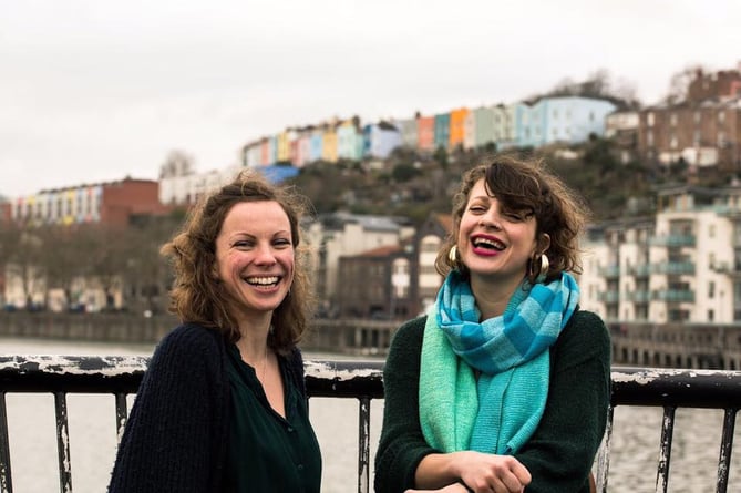 Folk duo, Suthering will be at Crediton Arts Centre on July 2.