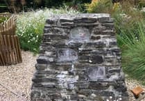 Vandals smash up memory panels at Tavistock Sensory Garden