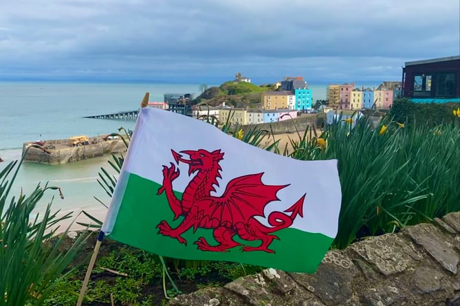 Wales flag Tenby