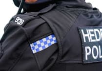 Appeal following burglary incident in Crickhowell
