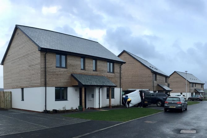 Homes at Higher Shippon Community Land Trust in Cheriton Bishop.