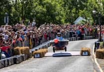 Soapbox derby three years in the making hailed a great success