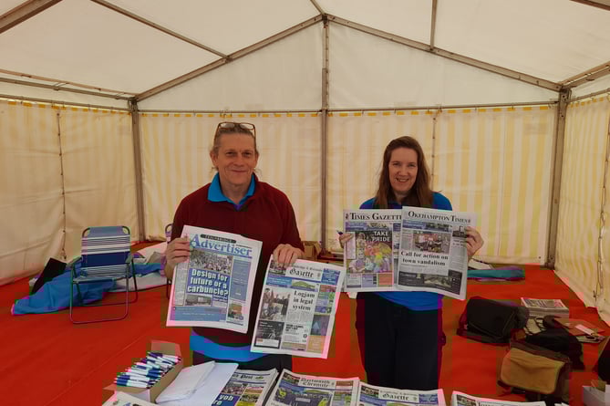Nick and Alison at DCS 2022