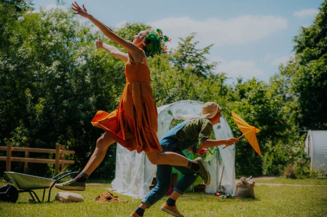 The Greenhouse is a magical dance performance for young audiences aged four-plus and their families