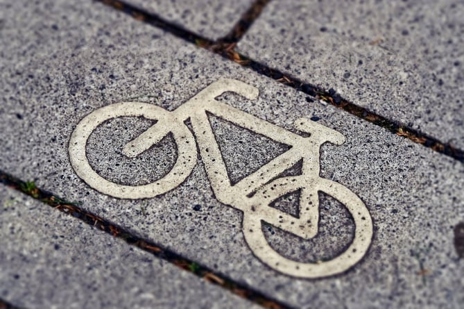 Bicycle lane generic image