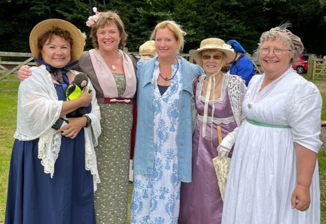 Actress Susannah Harker, centre, played Jane Bennet in the BBC’s 1995 version of Pride and Prejudice.