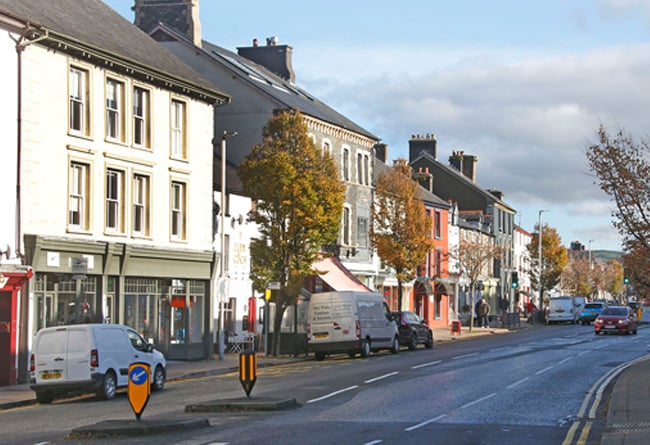 Maengwyn Street in Machynlleth. File photo