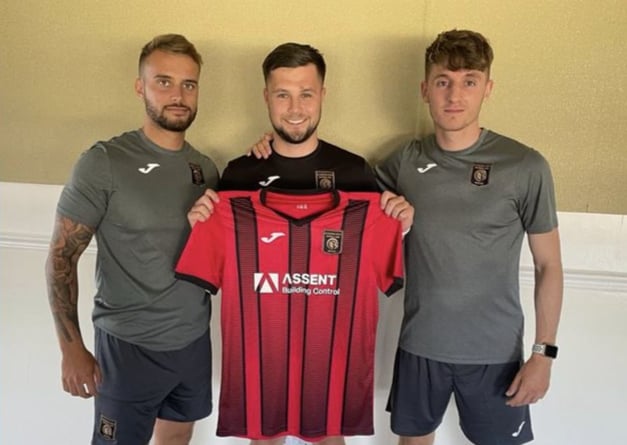 Pat Suraci (left), Zak Sharp and Joe Lea