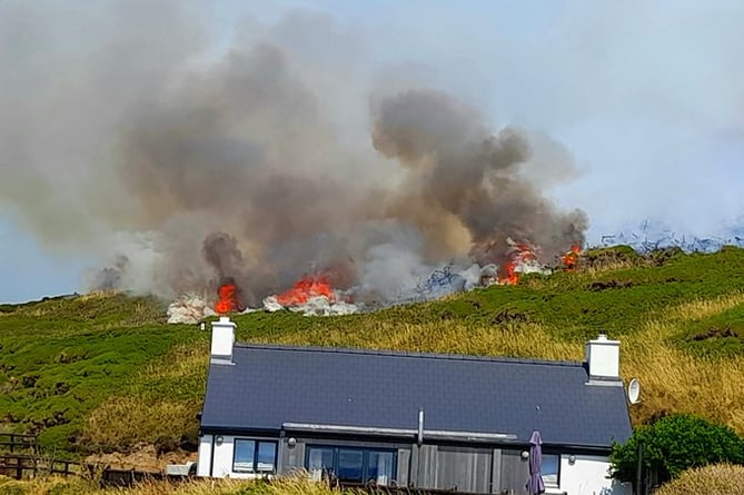 Newgale fire