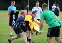Training gets underway at Brecon Rugby Club