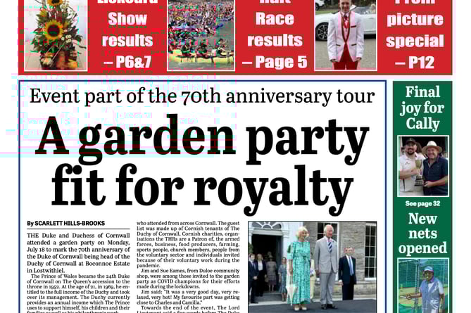 Pick up the Cornish Times