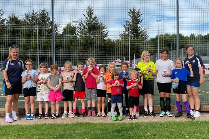 Crediton Youth FC Wild Cats.