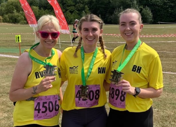 Rachel Vanhagen, Amy Wallace and Beth Haile