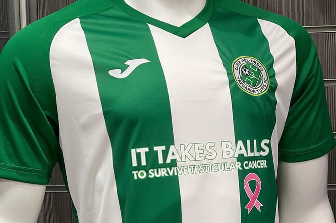 Tregaron Turfs kit for the 2022-23 season