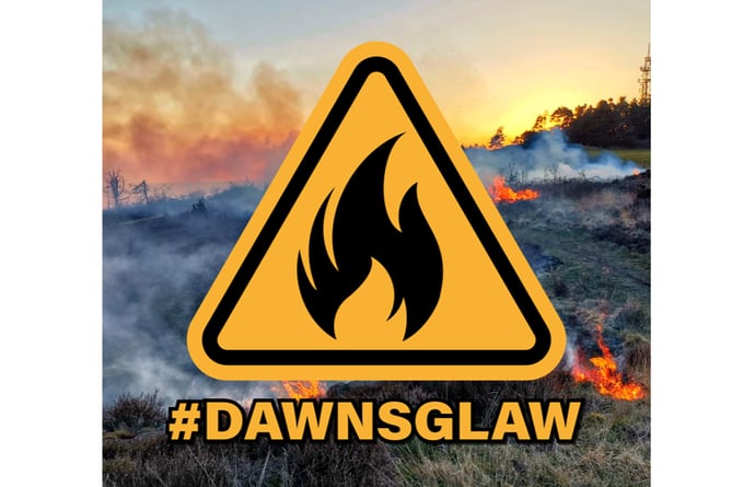 #DawnsGlaw social media campaign poster