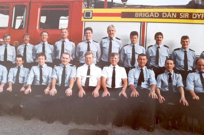 Tenby fire crew