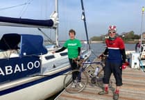 Bik 'n' boat couple's Great British fundraiser