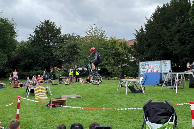Team Extreme is bringing its mini ramp show to Farnham, a show packed with stunts on BMXs, skateboards, inline skates and scooters