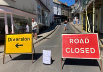 Fore Street closure continues into afternoon