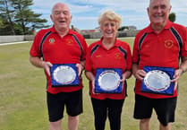 Pearson, Drinkwater and Watterson win triples title