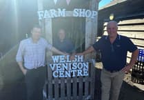 Tory Leader backs local farmers on visit to Welsh Venison Centre