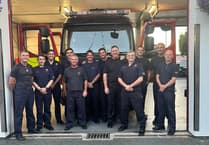 Colleagues wish firefighter farewell after 43 years