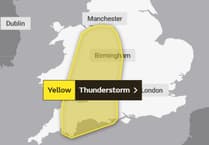 Weather warning: Met Office issues thunder storm alert 
